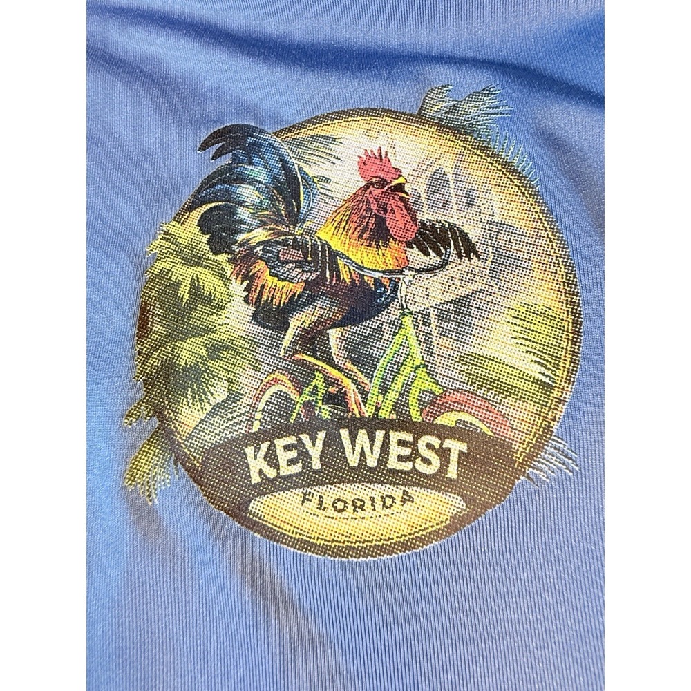 INGEAR   Key West Size Medium  Blue Long Sleeve UV‎ Protective 50+ 2 sided